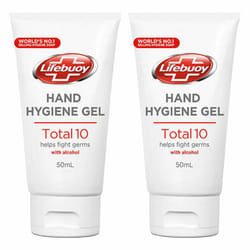 Lifebuoy Total 10 Hand Sanitizer Gel, 50ml - Buy 2