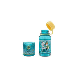 Disney Store Frozen Fever Plastic Snack Drink Water Bottle New 2016