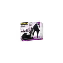 Black Shoe Tape Dispenser C30 + Scotch Magic Tape, 1 Roll, 19 mm x 8.89 m