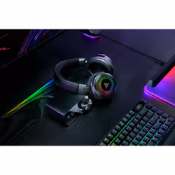 Razer Kraken V4 Pro Headset Wired & Wireless Head-band Gaming USB Type-A Bluetooth Black - Additional view 5