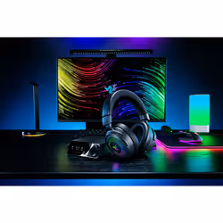 Razer Kraken V4 Pro Headset Wired & Wireless Head-band Gaming USB Type-A Bluetooth Black - Additional view 6