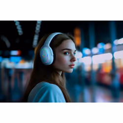 Razer Barracuda X Chroma Headset Wireless Head-band Gaming USB Type-C Bluetooth Black, White - Additional view 7