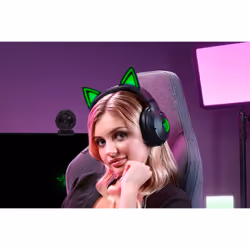 Razer Kraken Kitty V2 BT Headset Wireless Head-band Gaming Bluetooth Black - Additional view 5