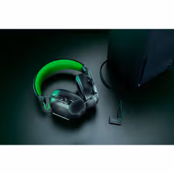 Razer BlackShark V3 X HyperSpeed Headset Wired & Wireless Head-band Gaming USB Type-A Bluetooth Black, Green - Additional view 4