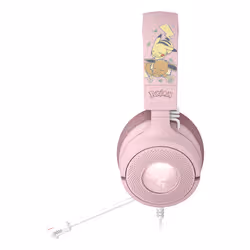 Razer Kraken V4 X – Pikachu & Eevee Edition Headset Wired Head-band Gaming USB Type-C / USB Type-A Pink - Additional view 2