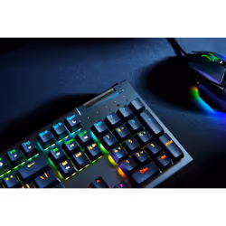 Razer BlackWidow V4 X keyboard Gaming USB QWERTZ German Black - Additional view 3