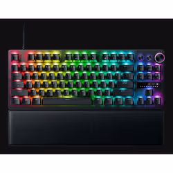 RAZER HUNTSMAN V3 PRO TENKEYLESSFOR THE PROEmbrace a new standard of speed with the Razer Huntsman V3 Pro Tenkeyless. Sportin ...