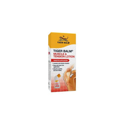 Tiger Balm Muscle and Tension Lotion with targeted applicator 80ml