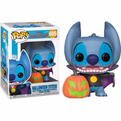 Disney Lilo & Stitch Halloween Stitch with Pumpkin Funko Pop! Vinyl
