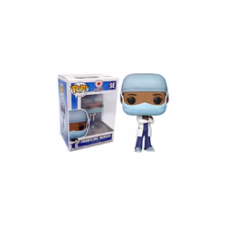 Funko 54156 POP Heroes: Front Line Worker-Female #2 Collectible Toy