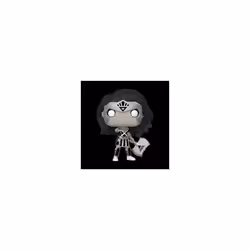 Funko Pop! Ww 80th Wonder Woman Black Lantern Vinyl Figure - 10 CM