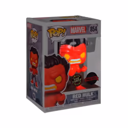 Pop! Marvel - Red Hulk Chase Exclusive Vinyl Figure #854