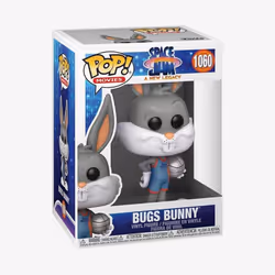 Space Jam 2 Bugs Bunny Toon Squad with Silver Basketball Funko Pop! Vinyl Figure
