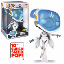 Echo Overwatch 2 Funko Pop! Jumbo Vinyl Figure