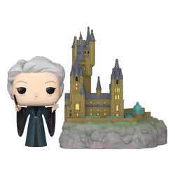 Funko Harry Potter Chamber Of Secrets Anniversary POP! Town Vinyl Figure Minerva With Hogwarts - 9 CM
