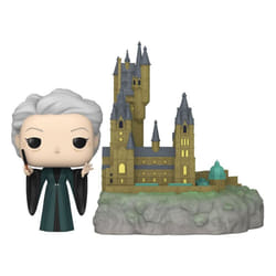 Funko Harry Potter Chamber Of Secrets Anniversary POP! Town Vinyl Figure Minerva With Hogwarts - 9 CM
