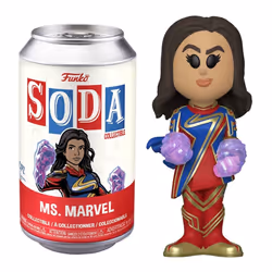 Ms Marvel The Marvels Funko Vinyl Soda Figure