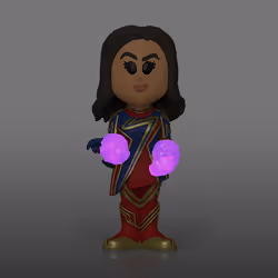 Ms Marvel The Marvels Funko Vinyl Soda Figure