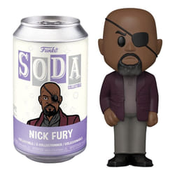 Nick Fury The Marvels Funko Vinyl Soda Figure