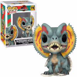 Funko POP! Jurassic Park Dilophosaurus Hatchling #1718 Movies Vinyl Figure New