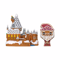 Dumbledore with Hogwarts (Gingerbread) Harry Potter Funko Pop! Towns Vinyl Figure