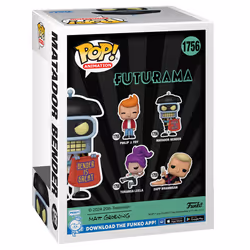 Matador Bender Futurama Funko Pop! Animation Vinyl Figure