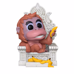 King Louie on Throne Jungle Book Funko Pop! Deluxe Vinyl Figure