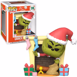 Grinch with Bag How the Grinch Stole Christmas Funko Pop! Deluxe Vinyl Figure