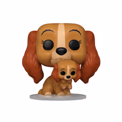 Funko POP! Disney Lady with Puppy Lady and the Tramp #1553 Vinyl Figure New - Additional view 3