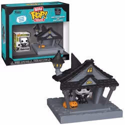 Jack Skellington with Home TNBC Funko Bitty Pop! Towns Vinyl Figure