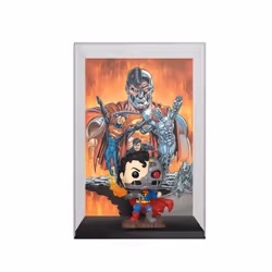 Cyborg Superman DC Comics Funko Pop! Comic Cover Vinyl Figure