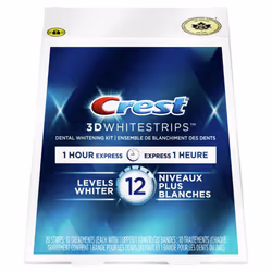 Crest 3D White Whitestrips 1 Hour Express 10 Treatments