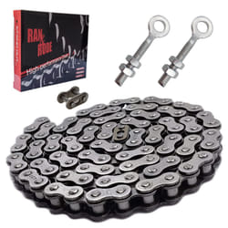 Mini Bike Rear Chain Fits Coleman CT200U CT200U-EX BT200X Mini Bike Chain MB200 MB165 Baja Warrior Heat Mini Baja Motorsports+Chain Adjuster (#420 Cha