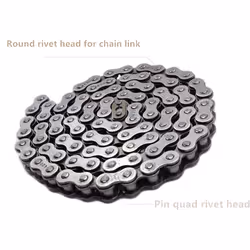 Mini Bike Rear Chain Fits Coleman CT200U CT200U-EX BT200X Mini Bike Chain MB200 MB165 Baja Warrior Heat Mini Baja Motorsports+Chain Adjuster (#420 Cha