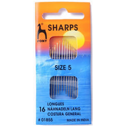 Pony Sharps Sewing Needles - per pack of 16