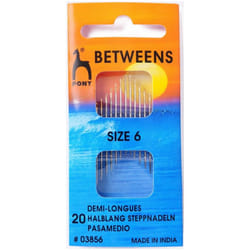 Pony Betweens Sewing Needles - per pack of 20