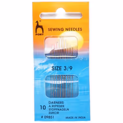 Pony Darning Sewing Needles - per pack of 10