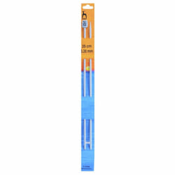 Pony Knitting Pins Choice of length and size - 25cm, 3.25