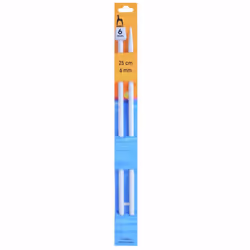 Pony Knitting Pins Choice of length and size - 25cm, 6