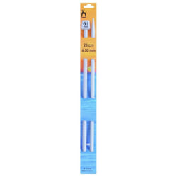 Pony Knitting Pins Choice of length and size - 25cm, 6.5