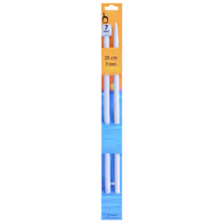 Pony Knitting Pins Choice of length and size - 25cm, 7