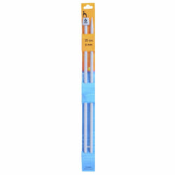 Pony Knitting Pins Choice of length and size - 30cm, 6
