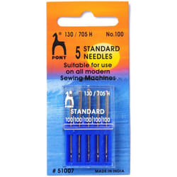 Pony Sewing Machine Needles - per pack of 5