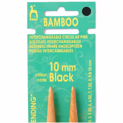 Pony Bamboo Interchangeable Needles - per pack of 2