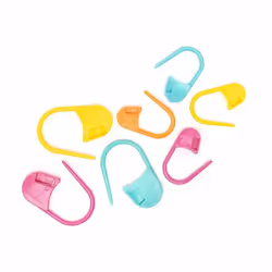 Pony Safety Stitch Markers - Pack of 15 Assorted Colours
