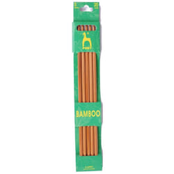 Pony Bamboo Double Point Needles 20cm - per pack of 5