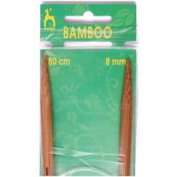 Pony Bamboo Circular Needles 80cm - each