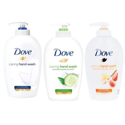 Dove Variety Pack Hand Wash- Shea Butter with Warm Vanilla, Deeply Nourishing and cucumber & green Tea , 845 Ounce