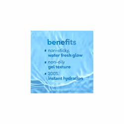Super Light Gel Oil Free Face Moisturizer 100g, With Hyaluronic Acid & Vitamin E for Fresh Glowing Skin & 24 hr Hydration - Daily Use