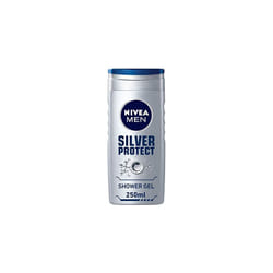 Nivea Silver Protect Shower Gel for Men  Elevate Your Shower Experience with the Power of Silver Ions 250ml